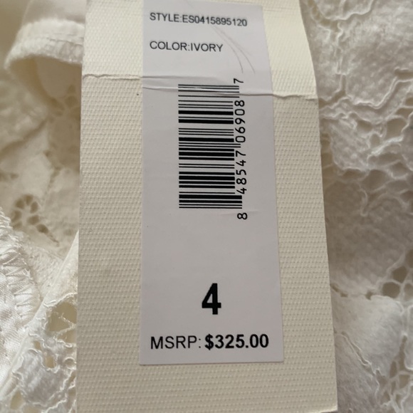 ERIN by erin fetherston Awesome Ivory Dress, Size 4 NWT MAKE AN OFFER!!! - Picture 6 of 7